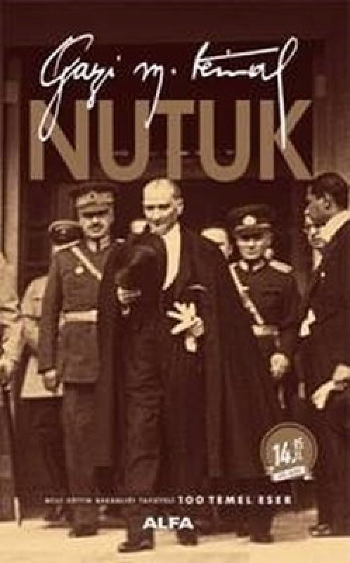 Atatürk'ün kendi elleriyle yazdığı Nutuk'tan okuma parçaları