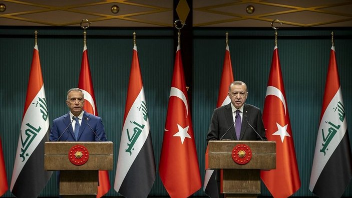 Cumhurbaşkanı Erdoğan'dan Irak Başbakanı Kazımi'ye 'geçmiş olsun' mektubu