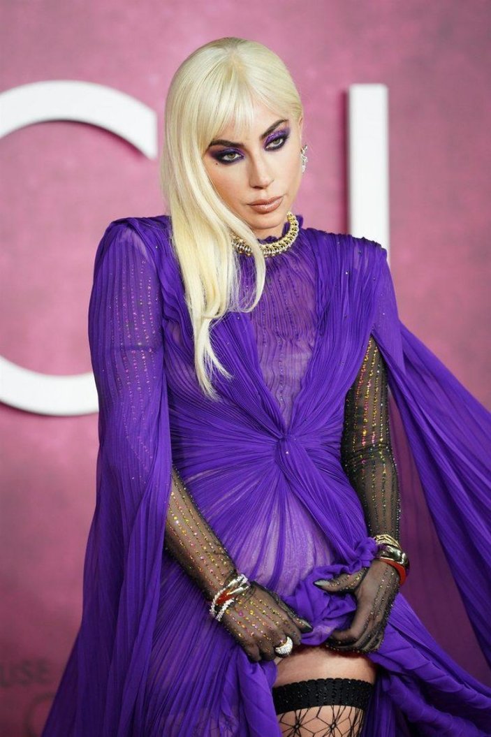 Lady Gaga, iç çamaşırını gösterdi