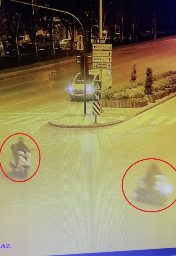 Bursa'da ihtiyaç sahibi insanlara erzak dağıtılan motosiklet çalındı