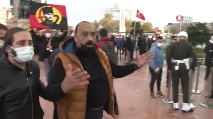 Taksim'deki 10 Kasım programında CHP'ye HDP tepkisi