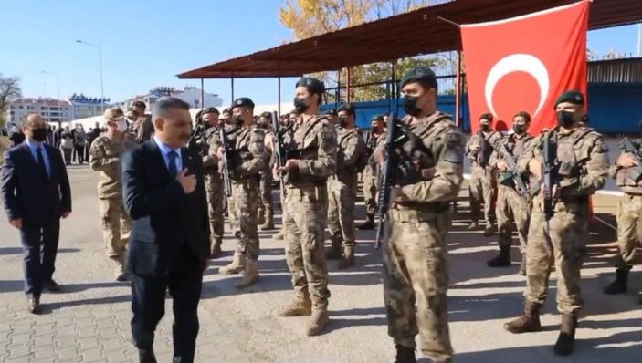 Tunceli’de PÖH’ler Suriye’ye uğurlandı