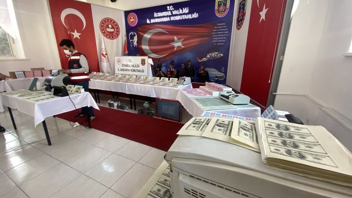 İstanbul'da 40 milyon liralık sahte dolar ele geçirildi