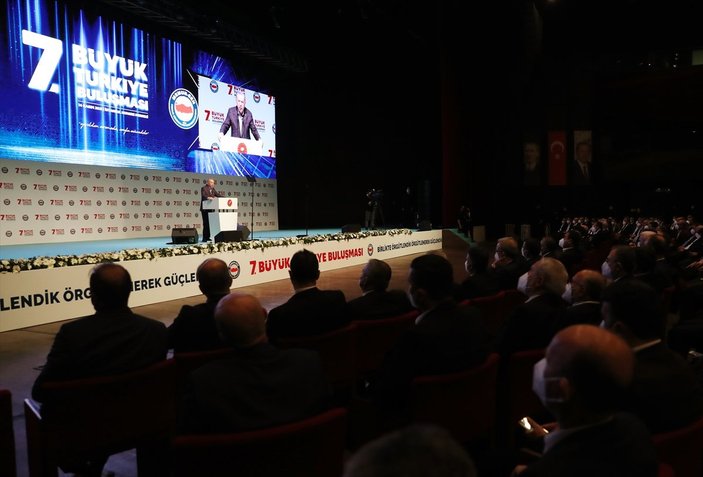 Cumhurbaşkanı Erdoğan'ın Memur-Sen Büyük Türkiye Buluşması konuşması