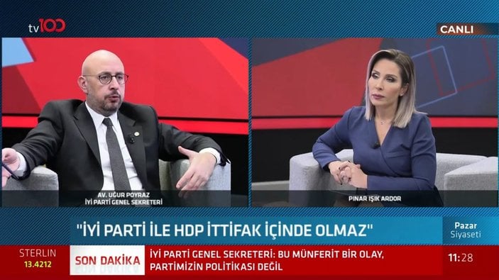 İyi Parti'den CHP'ye rest: HDP'yle ittifak olamayız