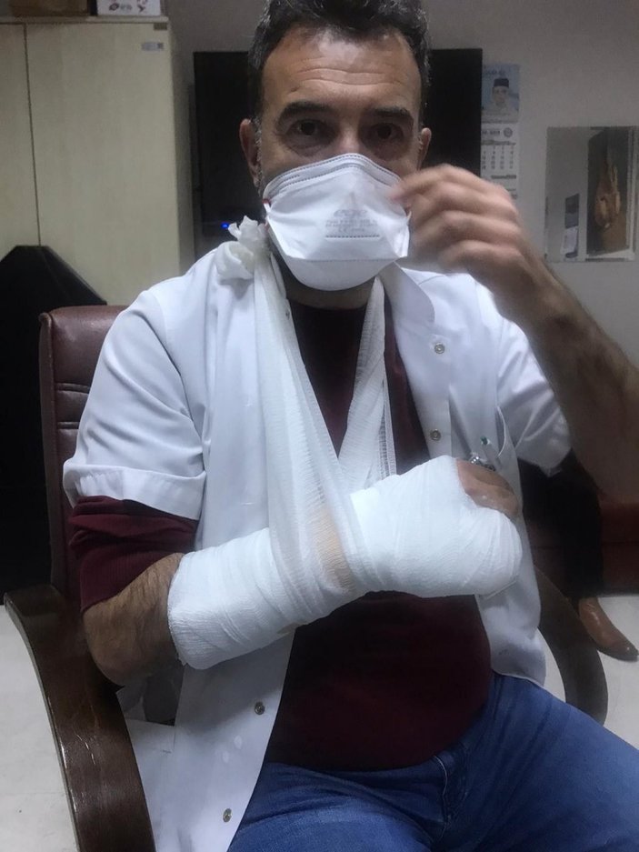 Malatya'da doktoru ve sağlık çalışanını darbeden zanlı tutuklandı