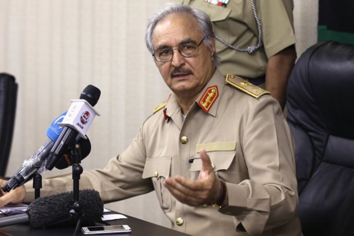 Hafter, Libya başkanlık seçimleri için adaylığını açıkladı