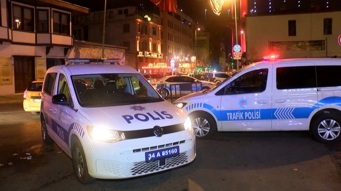 Ortaköy'de silahlar patladı: 1 gözaltı