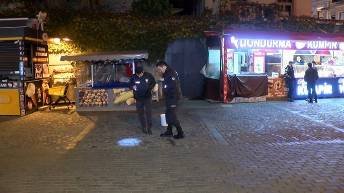 Ortaköy'de silahlar patladı: 1 gözaltı