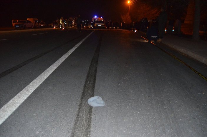 Aksaray'da camiye giderken otomobil çarptı, hayatını kaybetti