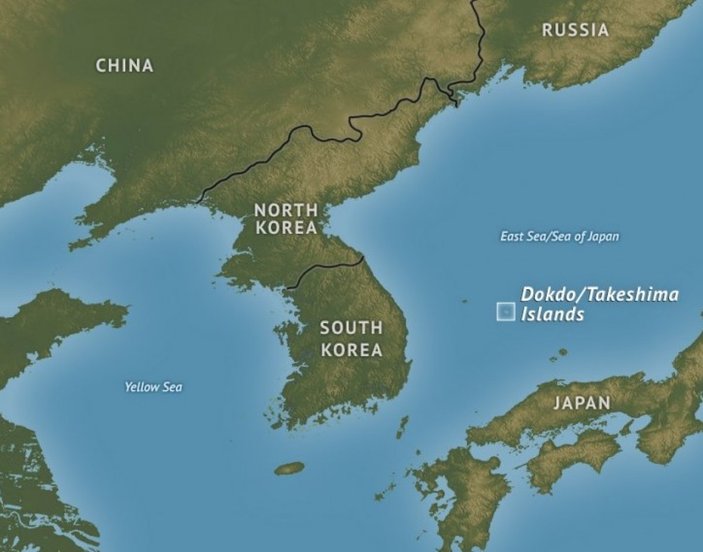 Güney Kore ile Japonya arasında takımada krizi