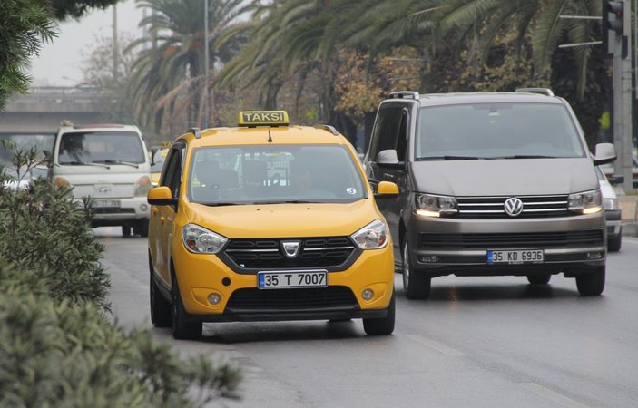 İzmir'de taksi tarifelerine zam