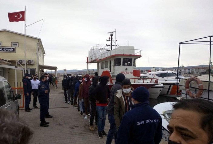Tekirdağ'da balıkçı teknesinde 193 kaçak göçmen yakalandı