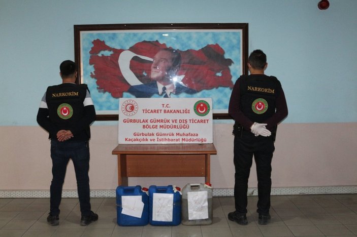 Gürbulak'ta 54 kilogram uyuşturucu madde ele geçirildi