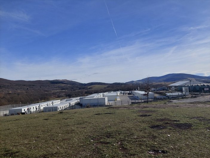 Bosna Hersek’te, AB desteği ile göçmen kampı inşa edildi