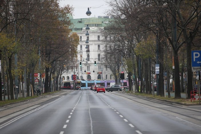 Avusturya'da 20 günlük sokak yasağı başladı