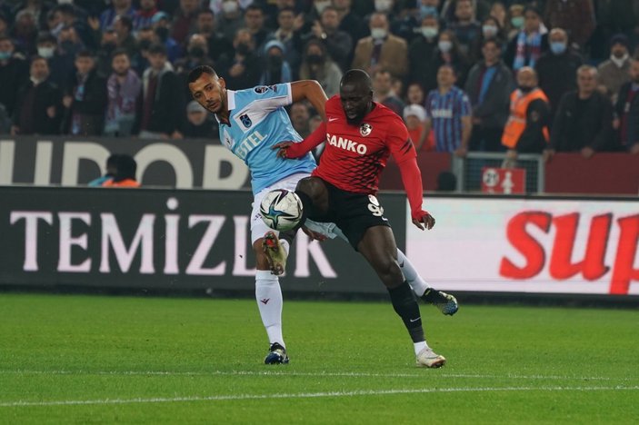 Trabzonspor - Gaziantep FK maçındaki tartışmalı anlar