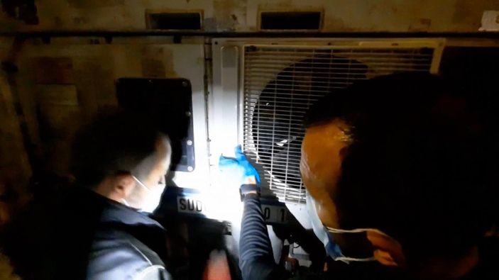 d Mersin'de muz yüklü konteynerde 6 kilo 750 gram kokain yakalandı