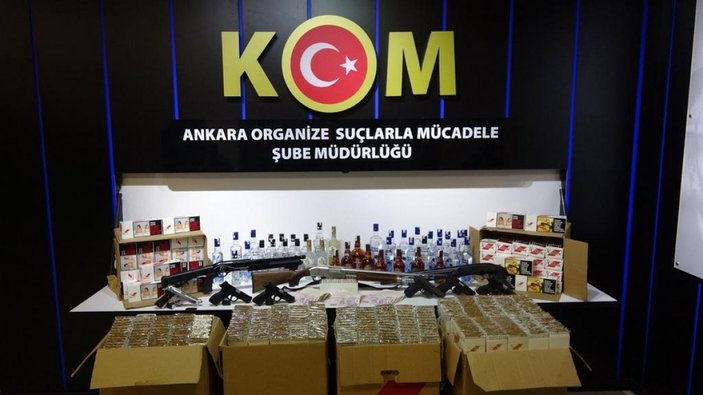 Ankara'da, Güneşler ve Siteler suç örgütlerine operasyon: 19 gözaltı