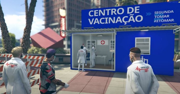 Pfizer, GTA 5'e aşı merkezleri ekledi