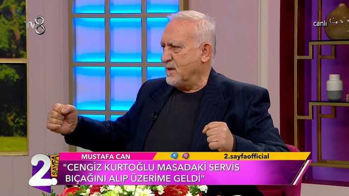 Mustafa Can, Cengiz Kurtoğlu'nun kendisine saldırdığı anları anlattı
