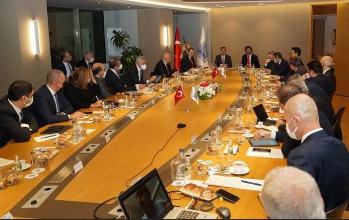 Şahap Kavcıoğlu ve TBB üyeleri arasında kritik görüşme