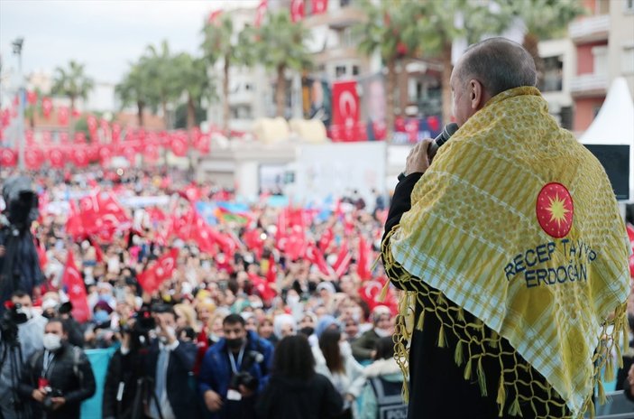 Cumhurbaşkanı Erdoğan'dan İzmirlilere: Maşallah