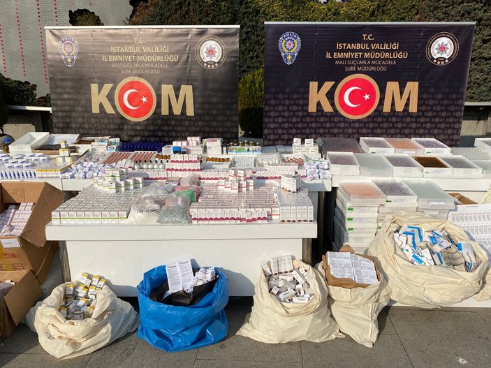 İstanbul’da sahte koronavirüs ilaçları üreten imalathaneye operasyon