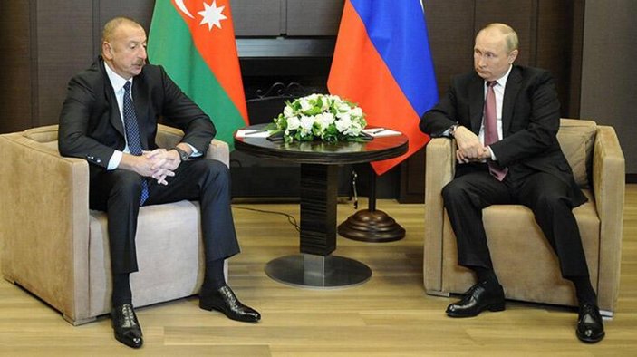 Putin, Aliyev ve Paşinyan, Soçi'de