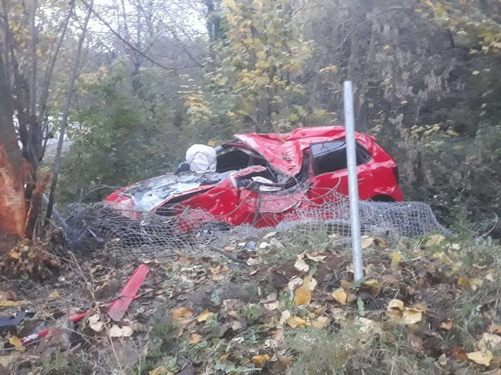 Beykoz'da kaza: 1 ölü, 1 yaralı