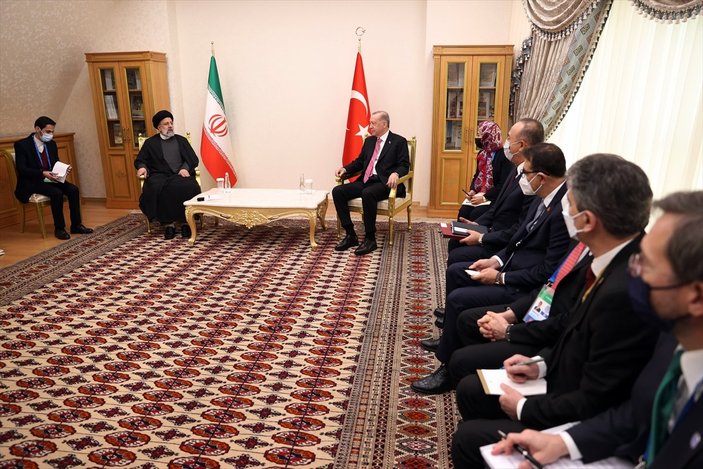 Cumhurbaşkanı Erdoğan, İbrahim Reisi ile görüştü