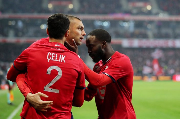 Burak Yılmaz'ın golü Lille'e yetmedi