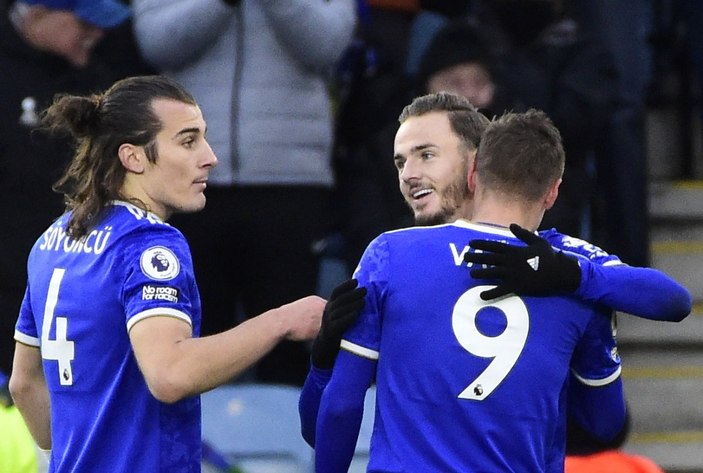 Ozan-Çağlar kapışmasında kazanan Leicester City