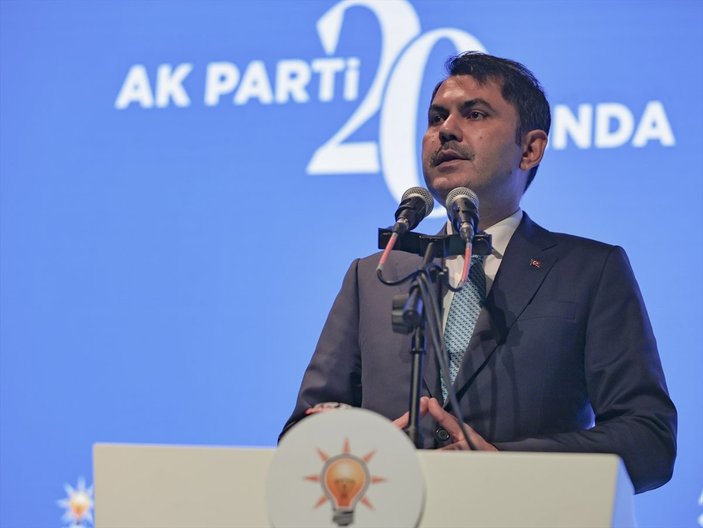 Bakan Murat Kurum muhalefeti eleştirdi