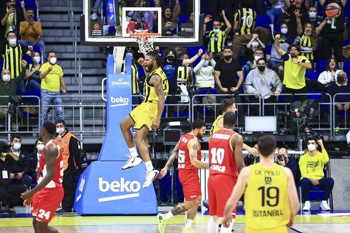 Fenerbahçe EuroLeague'de Monaco'yu yendi