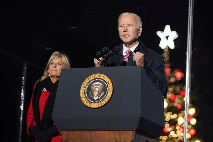 ABD Başkanı Joe Biden Noel konserine katıldı
