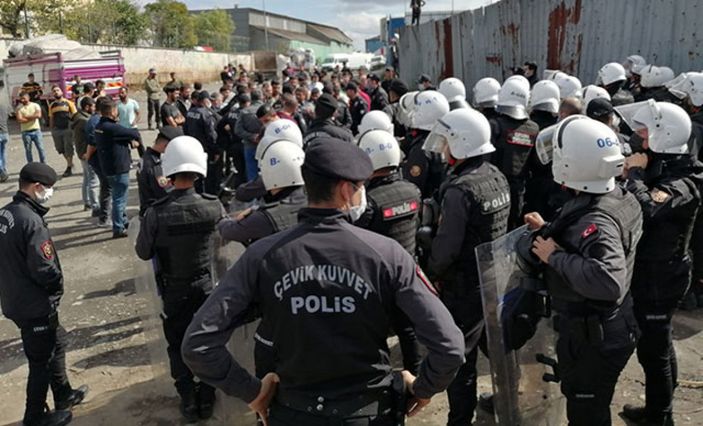 Ümraniye’de, kağıt toplayıcılarına yönelik denetimleri engelleyenlere hapis istemi