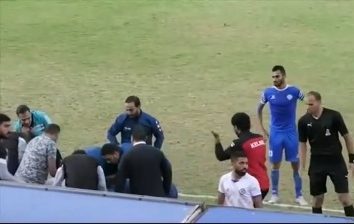 Mısır 2. Lig'de El Magd'ın hocası gole sevinirken kalp krizi geçirdi