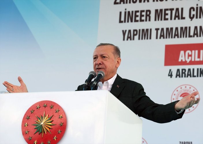 Cumhurbaşkanı Erdoğan'dan Ali Babacan'a: CHP'nin arkasında boş teneke