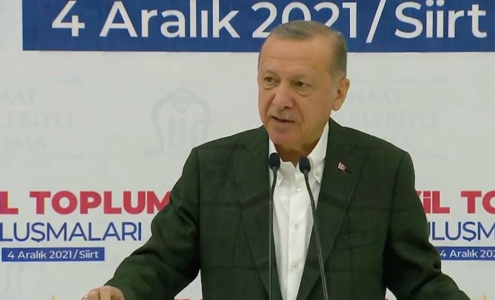 Cumhurbaşkanı Erdoğan, Siirt'te STK önderleriyle buluştu