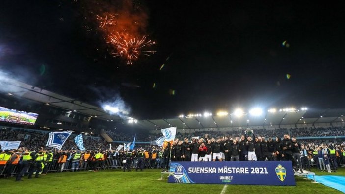 İsveç Birinci Futbol Ligi'nde şampiyon Malmö