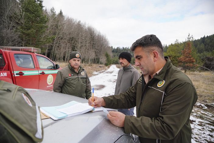 Ankara'da yılbaşı öncesi kaçak ağaç denetimi