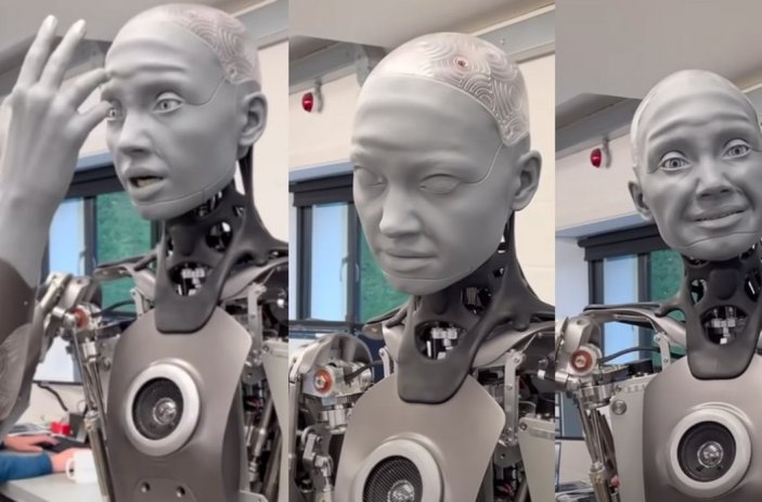 İnsan hareketlerini en iyi taklit eden robot: Ameca