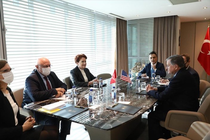 Meral Akşener, ABD Ankara Büyükelçisi Satterfield'ı kabul etti