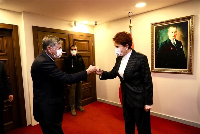 Meral Akşener, ABD Ankara Büyükelçisi Satterfield'ı kabul etti