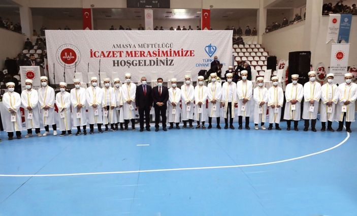 Amasya'da 500 hafıza icazet programı düzenlendi
