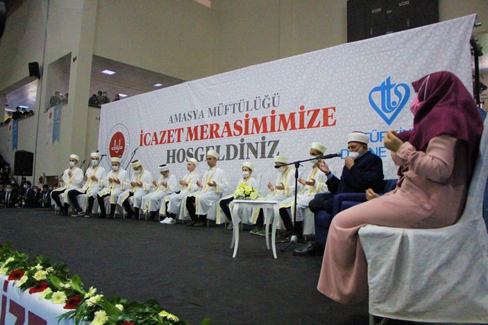 Amasya'da 500 hafıza icazet programı düzenlendi