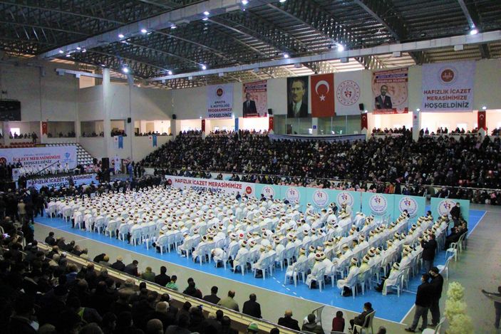 Amasya'da 500 hafıza icazet programı düzenlendi