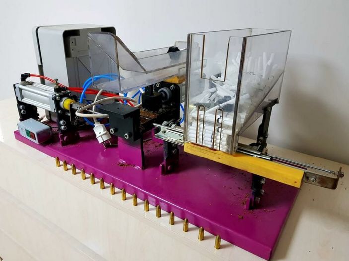 İ Çorum'da kaçak sigara operasyonu