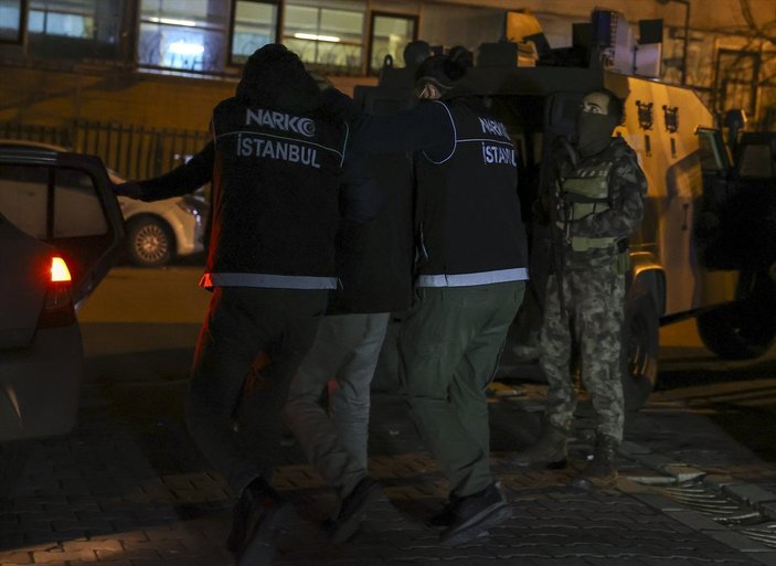 İstanbul'da uyuşturucu tacirlerine helikopter destekli operasyon yapıldı